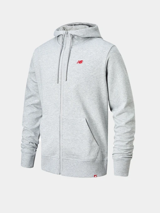 Худі та світшоти New Balance ESS SMALL Logo FZ модель MJ01663AG Фото