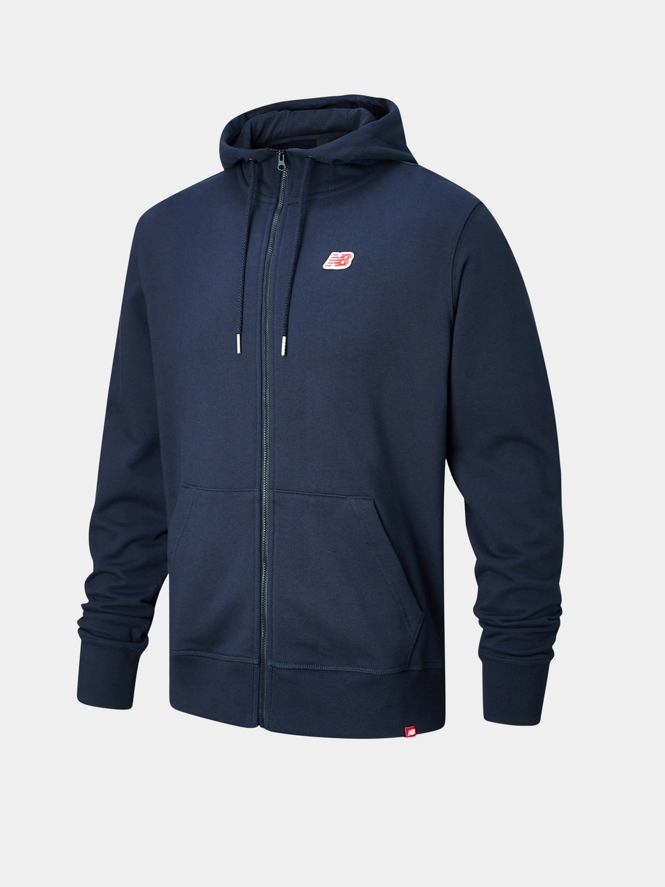 Худи и свитшоты New Balance ESS SMALL Logo FZ модель MJ01663ECL Худи и свитшоты New Balance ESS SMALL Logo FZ модель MJ01663ECL Фото