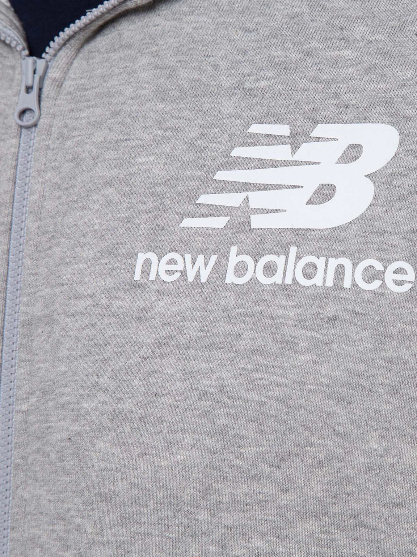 Худі та світшоти New Balance Essentials Stacked Full Zip модель MJ03558AG Худі та світшоти New Balance Essentials Stacked Full Zip модель MJ03558AG Фото