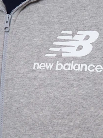 Худі та світшоти New Balance Essentials Stacked Full Zip модель MJ03558AG Фото