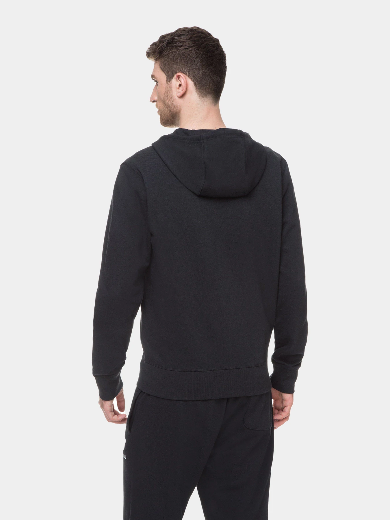Худі та світшоти New Balance Essentials Stacked Full Zip модель MJ03558BK Фото