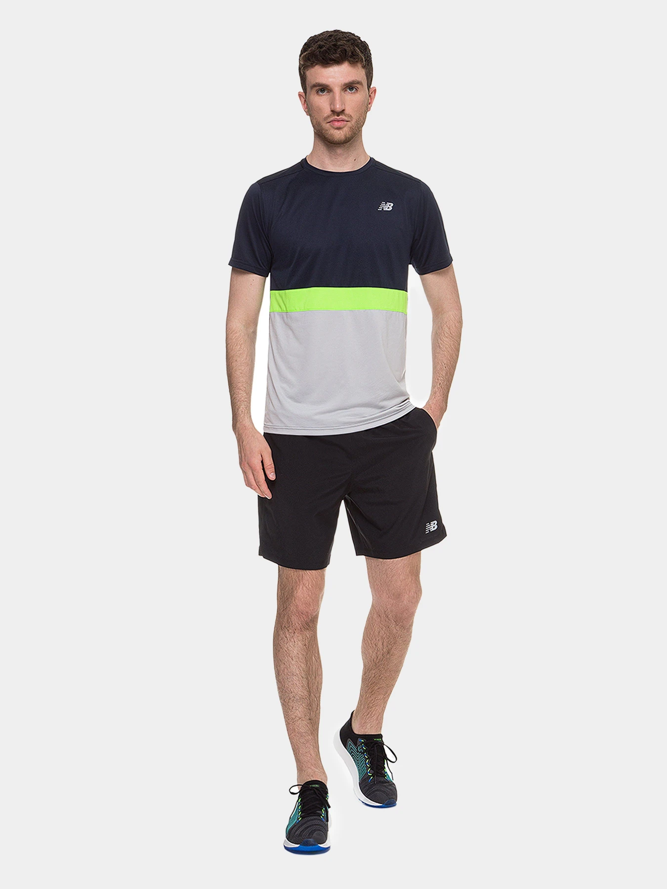 Шорты New Balance Accelerate 7in модель MS93189BK Фото