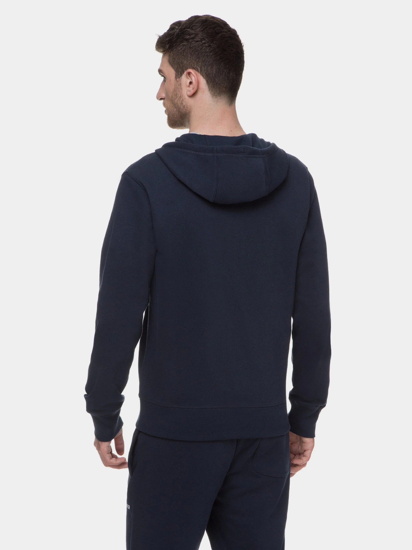 Худі та світшоти New Balance Essentials Stacked Full Zip модель MJ03558ECL Худі та світшоти New Balance Essentials Stacked Full Zip модель MJ03558ECL Фото