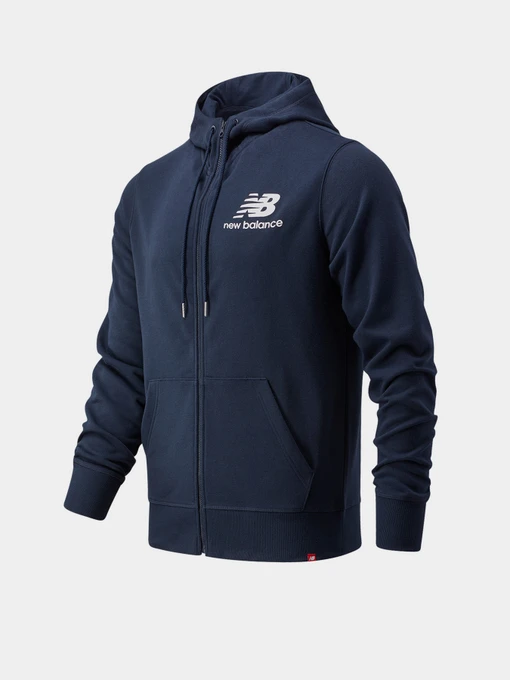 Худі та світшоти New Balance Essentials Stacked Full Zip модель MJ03558ECL Фото