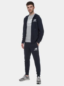Худі та світшоти New Balance Essentials Stacked Full Zip модель MJ03558ECL Фото