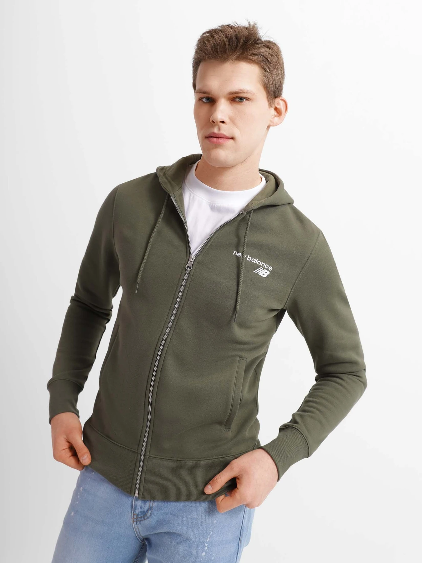 Худи и свитшоты New Balance Classic модель MJ03907ARG Худи и свитшоты New Balance Classic модель MJ03907ARG Фото