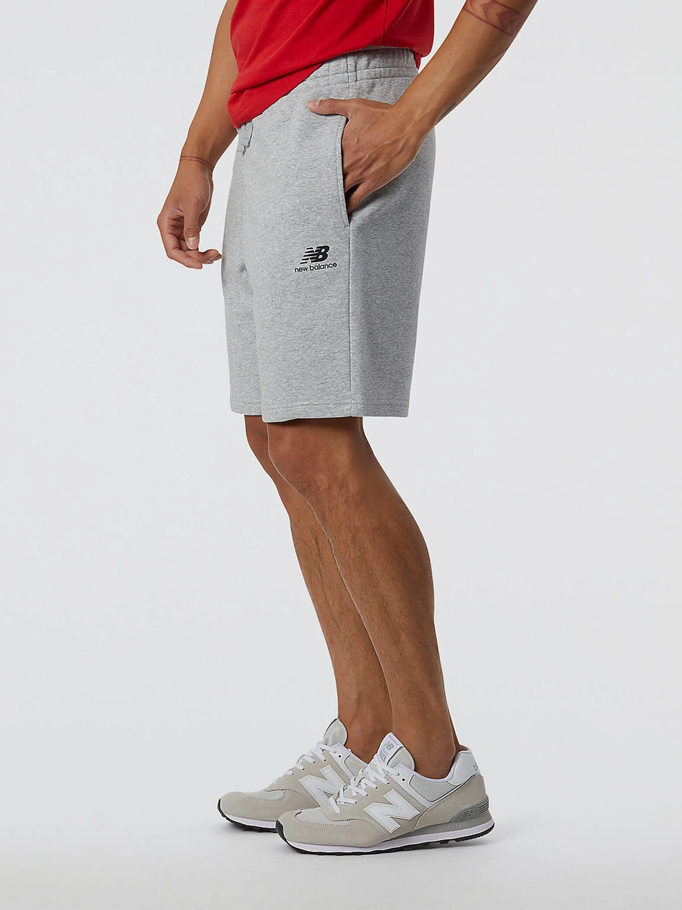 Шорти New Balance Essentials Celebrate модель MS21503AG Фото