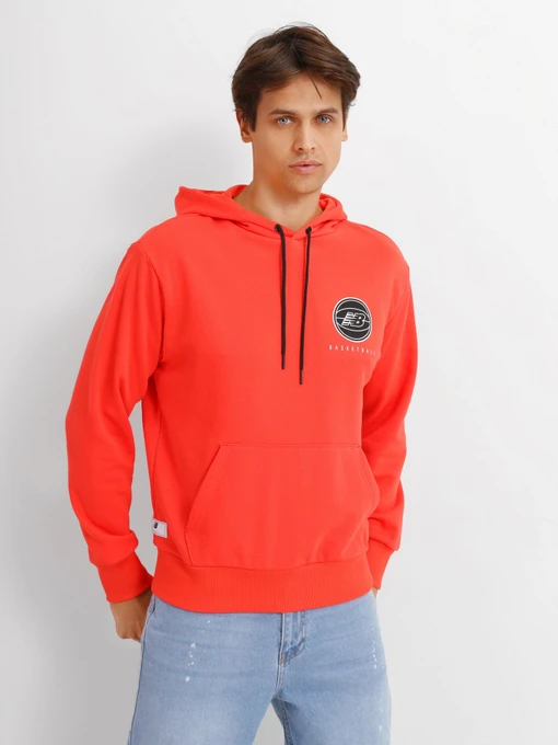Худі та світшоти New Balance Hoops Essential модель MT13585ENR Фото