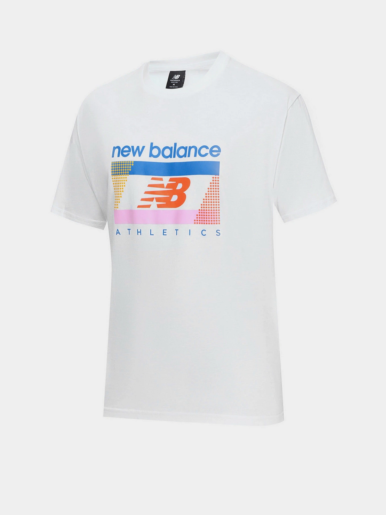 Футболки и поло New Balance Athletics Amplified модель MT21502WT Футболки и поло New Balance Athletics Amplified модель MT21502WT Фото