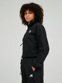 Куртки и дубленки New Balance Athletics Amplified Qtr Zip модель WJ21501BK Фото
