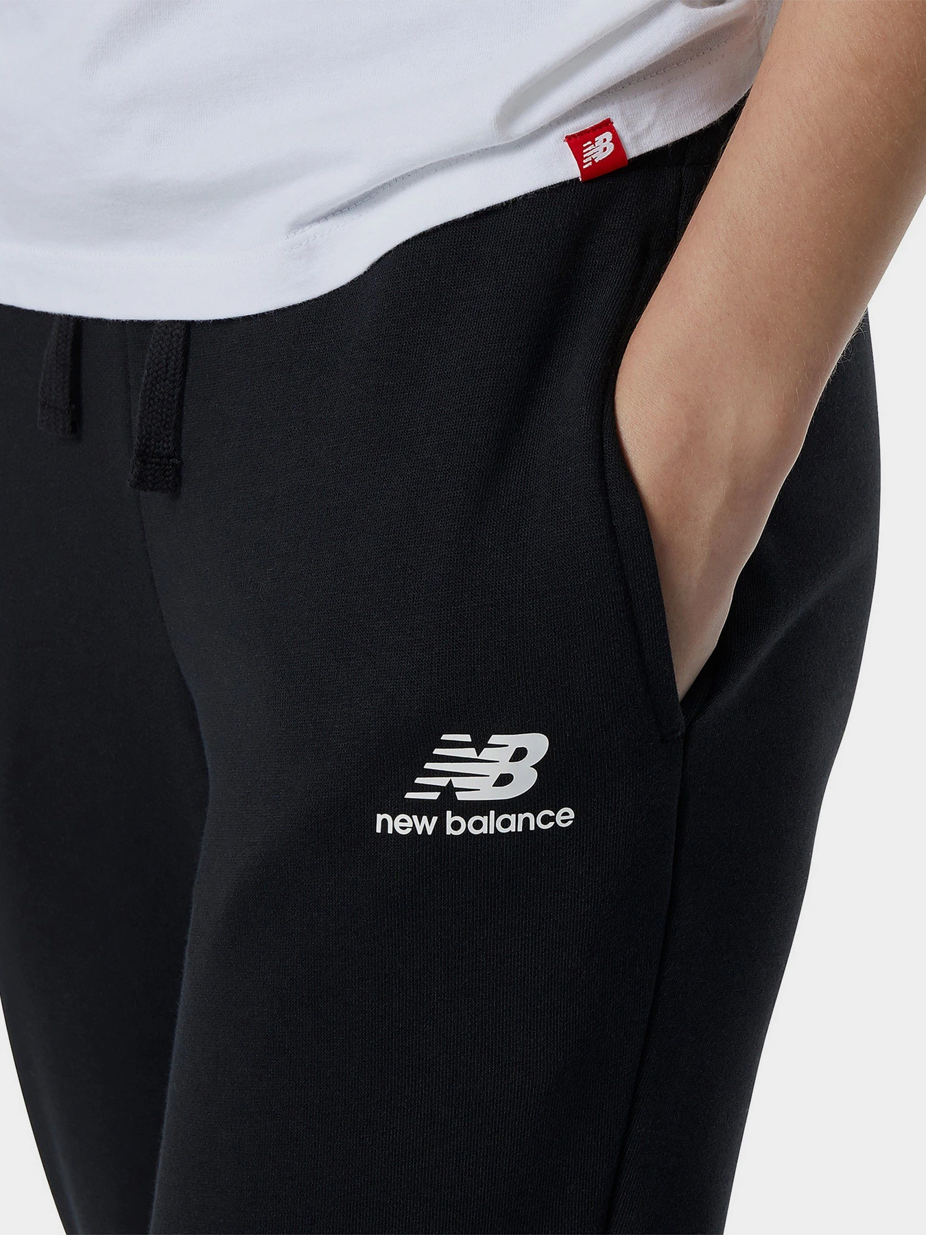 Брюки New Balance Essentials Celebrate Fleece модель WP21508BK Брюки New Balance Essentials Celebrate Fleece модель WP21508BK Фото