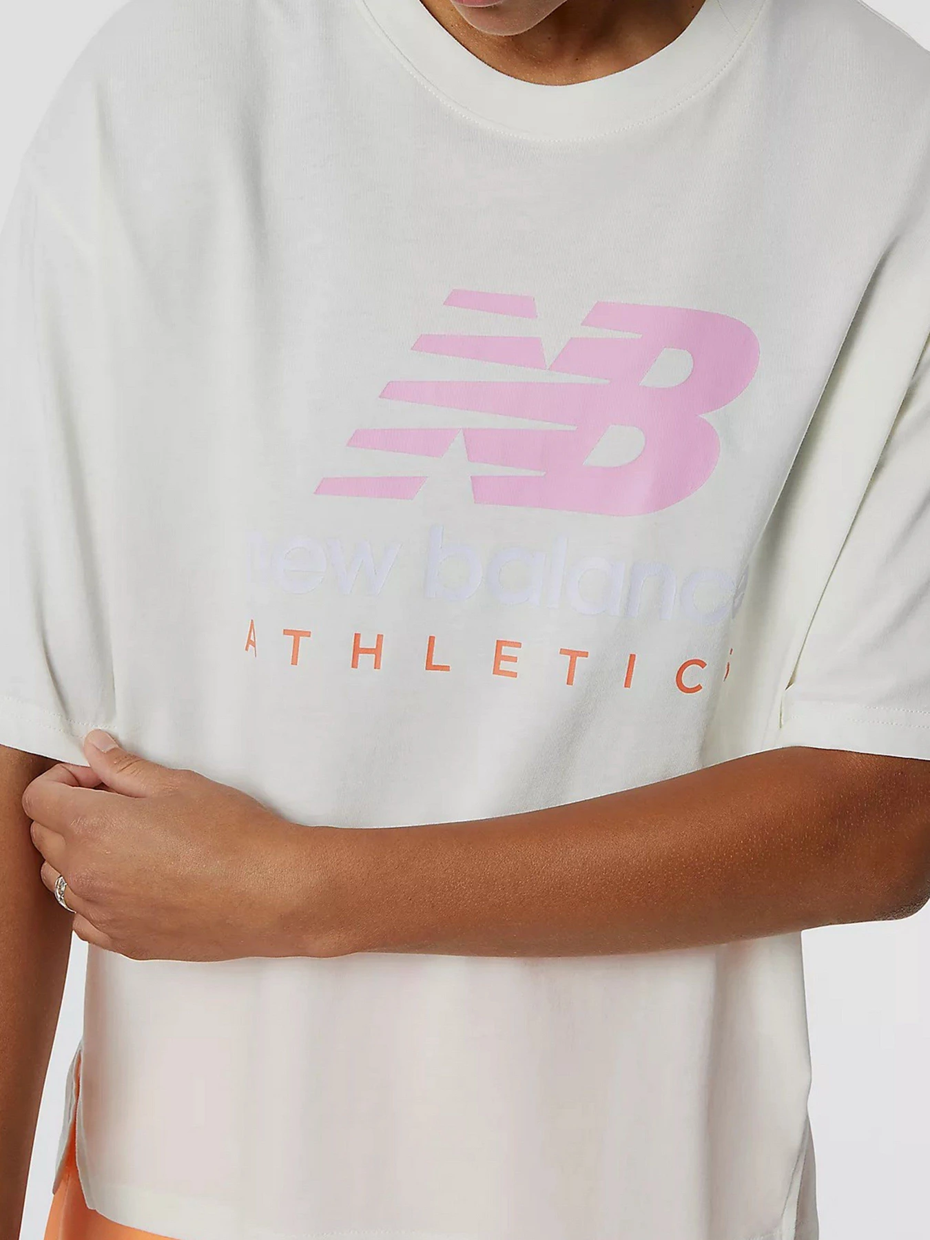 Футболки и поло New Balance Athletics Amplified модель WT21503SST Фото