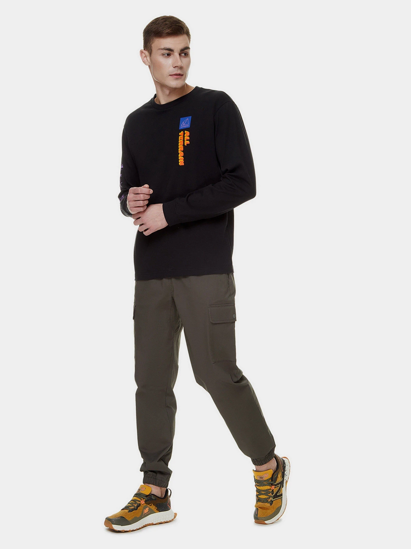 Брюки New Balance Athletics Woven модель MP13501COG Брюки New Balance Athletics Woven модель MP13501COG Фото
