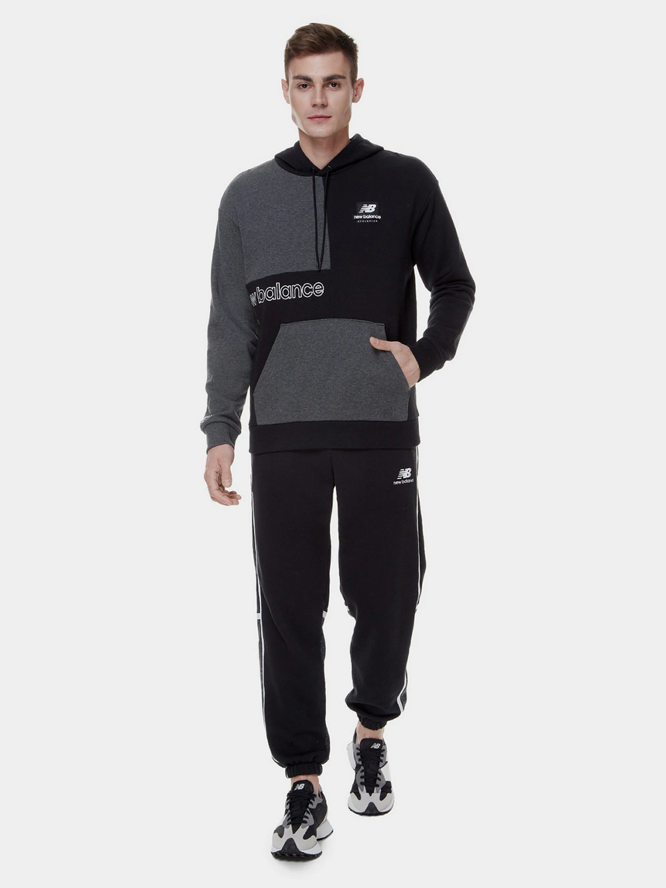 Брюки New Balance Athletics Amplified модель MP21525BK Фото