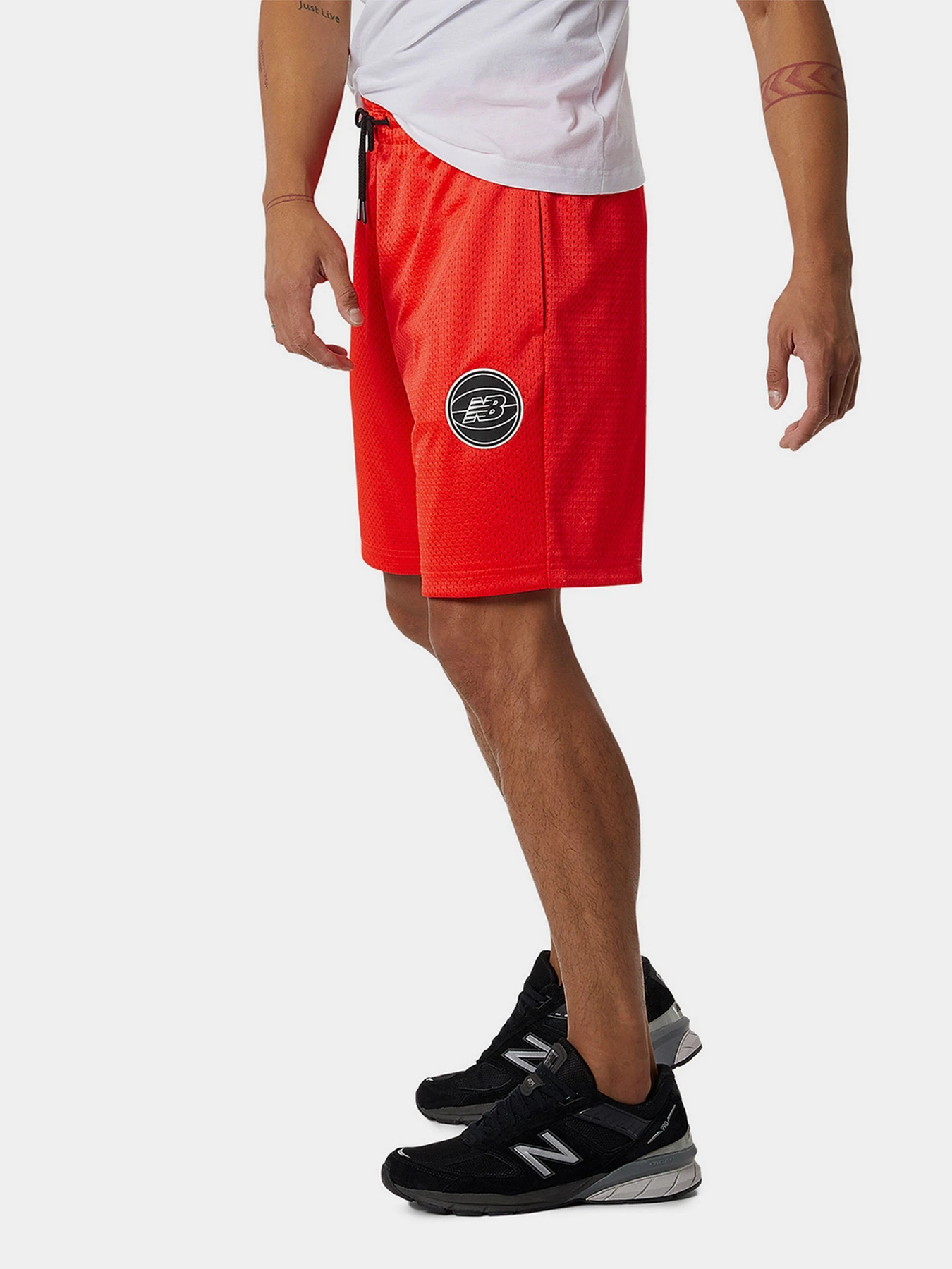 Шорты New Balance Essential Bball модель MS13580ENR Фото