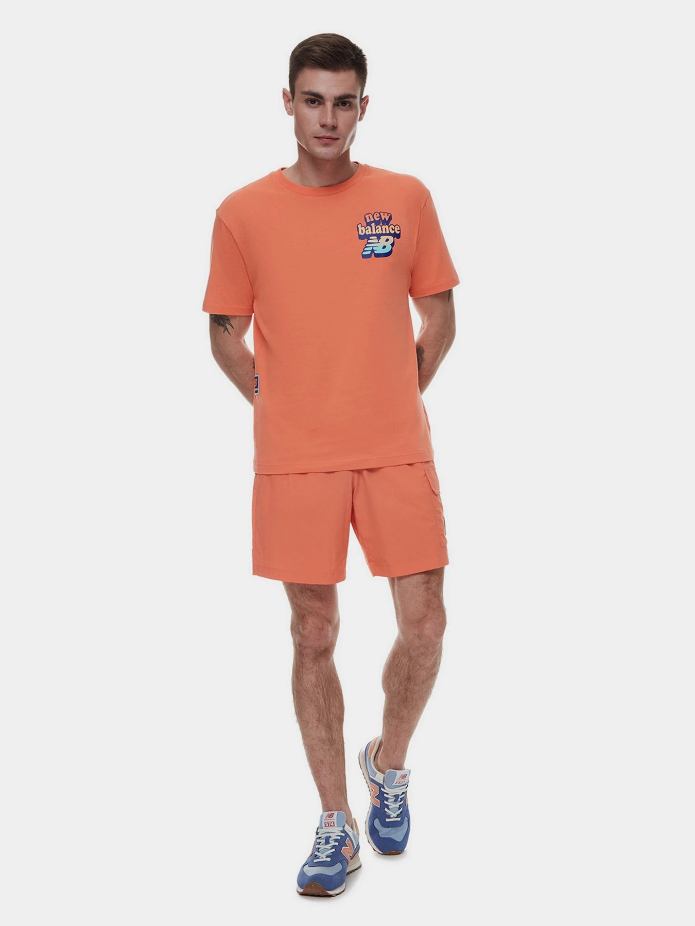 Шорты New Balance Athletics Day Tripper модель MS21551RCL Фото