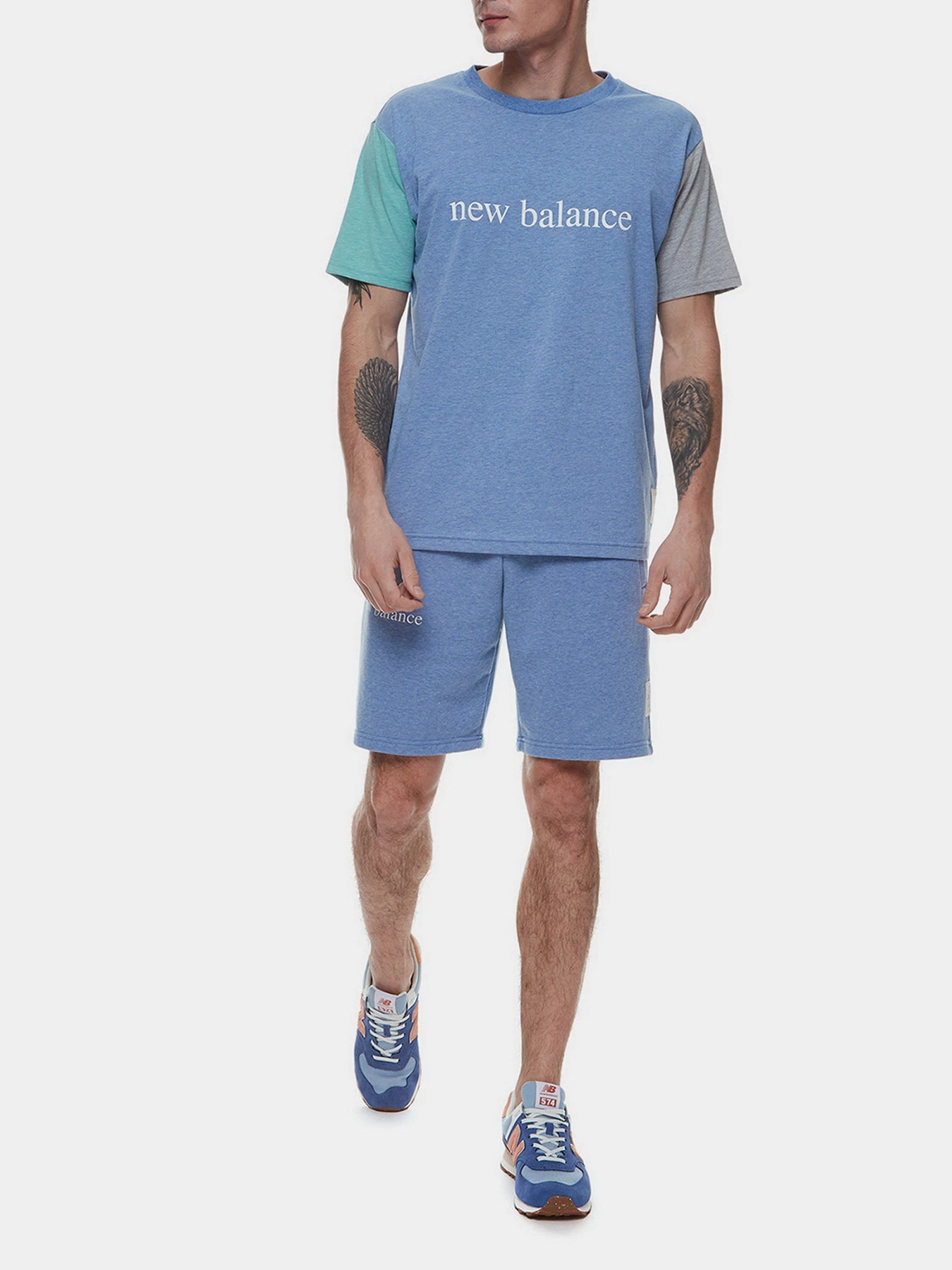 Шорты New Balance Essentials Pure Balance модель MS21552NHR Фото