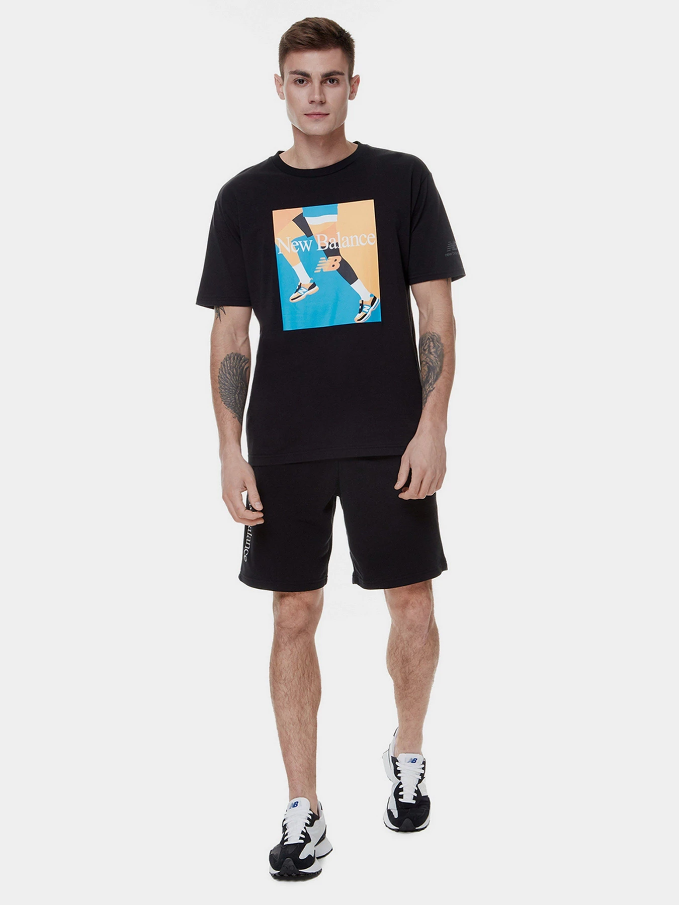 Футболки и поло New Balance Essentials Good Vibes Run модель MT21516BK Футболки и поло New Balance Essentials Good Vibes Run модель MT21516BK Фото