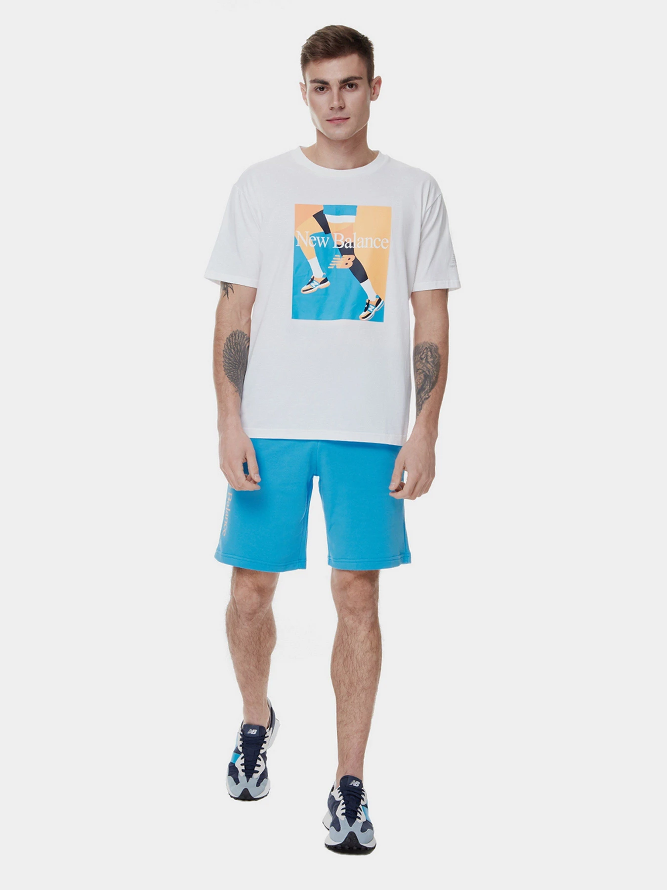 Футболки и поло New Balance Essentials Good Vibes Run модель MT21516WT Футболки и поло New Balance Essentials Good Vibes Run модель MT21516WT Фото