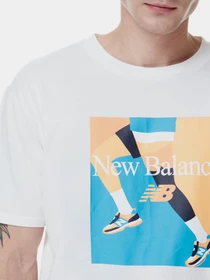 Футболки и поло New Balance Essentials Good Vibes Run модель MT21516WT Фото