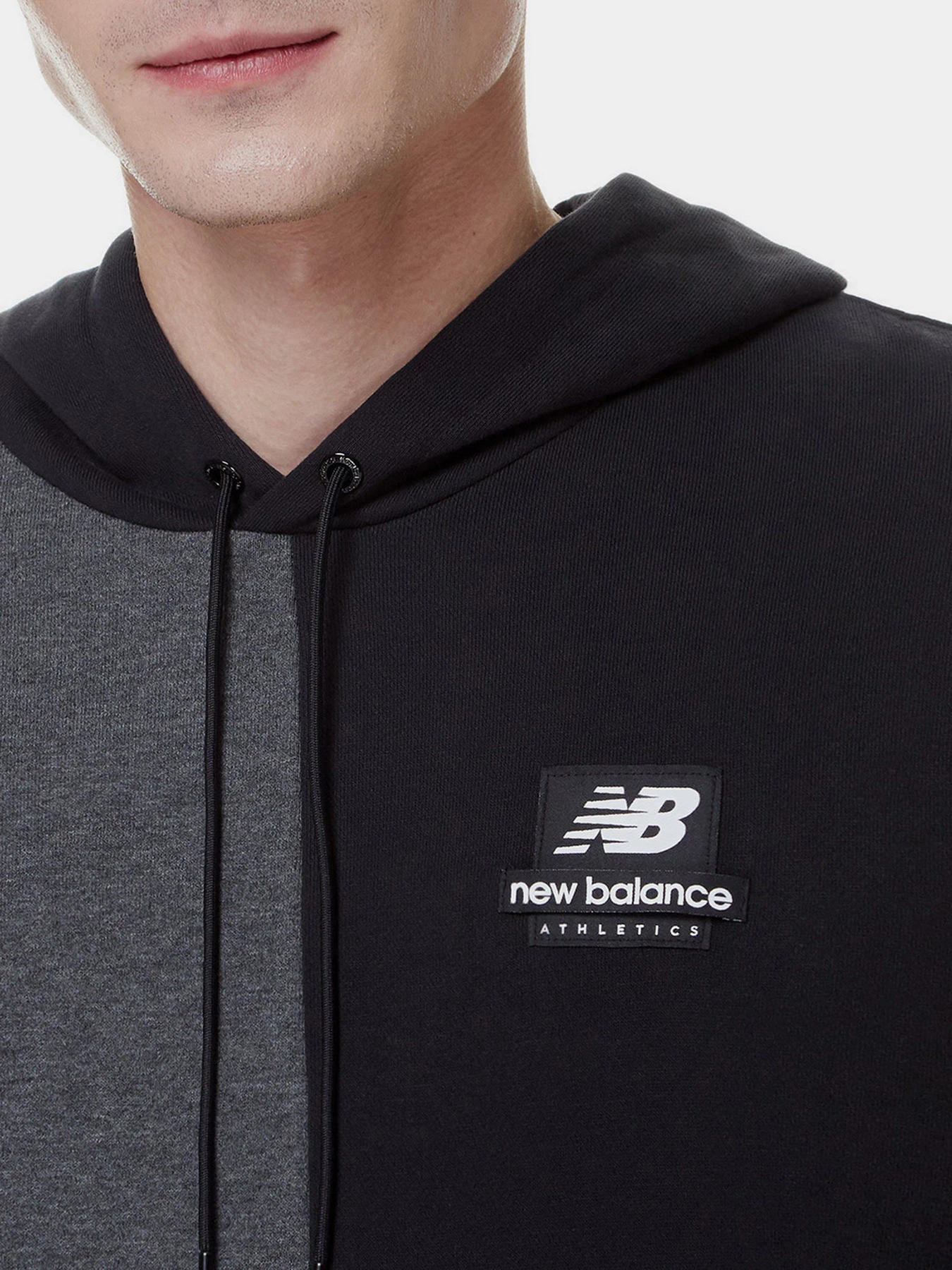 Худі та світшоти New Balance Athletics Renew Askew модель MT21551BK Худі та світшоти New Balance Athletics Renew Askew модель MT21551BK Фото