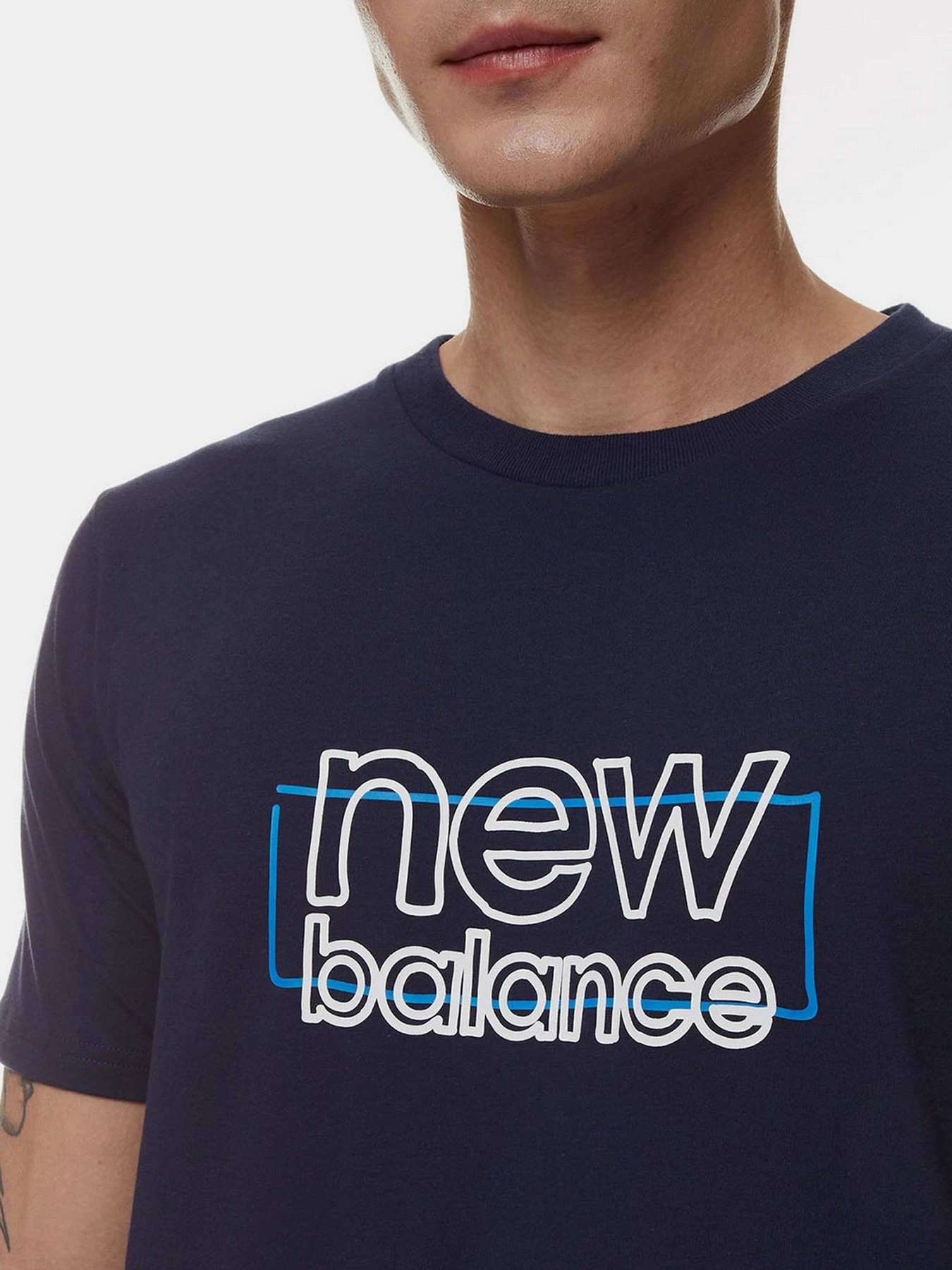 Футболки и поло New Balance Sport Graphic модель MT21903PGM Футболки и поло New Balance Sport Graphic модель MT21903PGM Фото