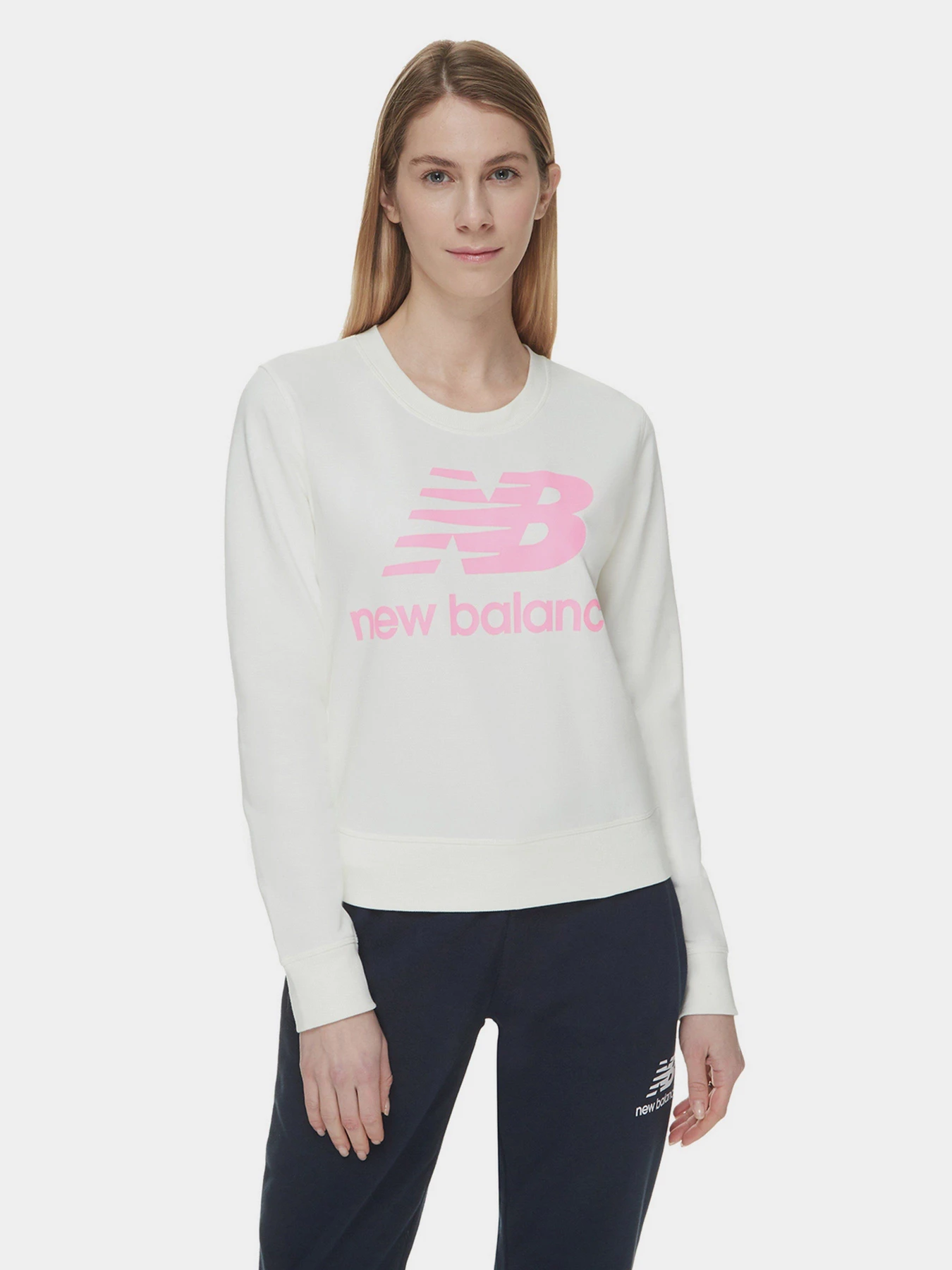 Худі та світшоти New Balance Essentials Pullover модель WT03551SST Фото