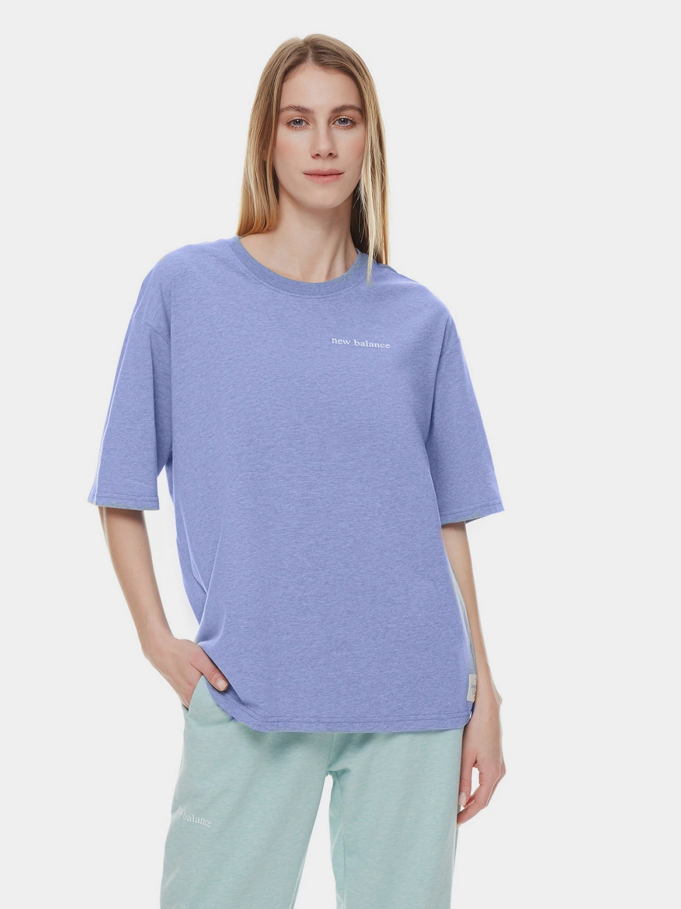 Футболки и поло New Balance Essentials Balanced модель WT21558NHR Футболки и поло New Balance Essentials Balanced модель WT21558NHR Фото