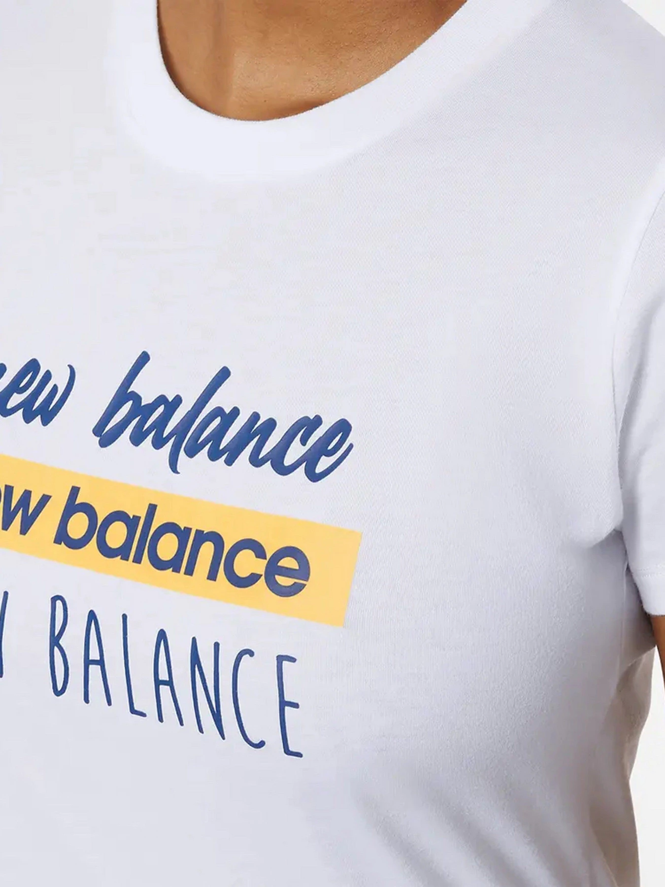 Футболки и поло New Balance Sport Script Repeat модель WT21802WT Футболки и поло New Balance Sport Script Repeat модель WT21802WT Фото