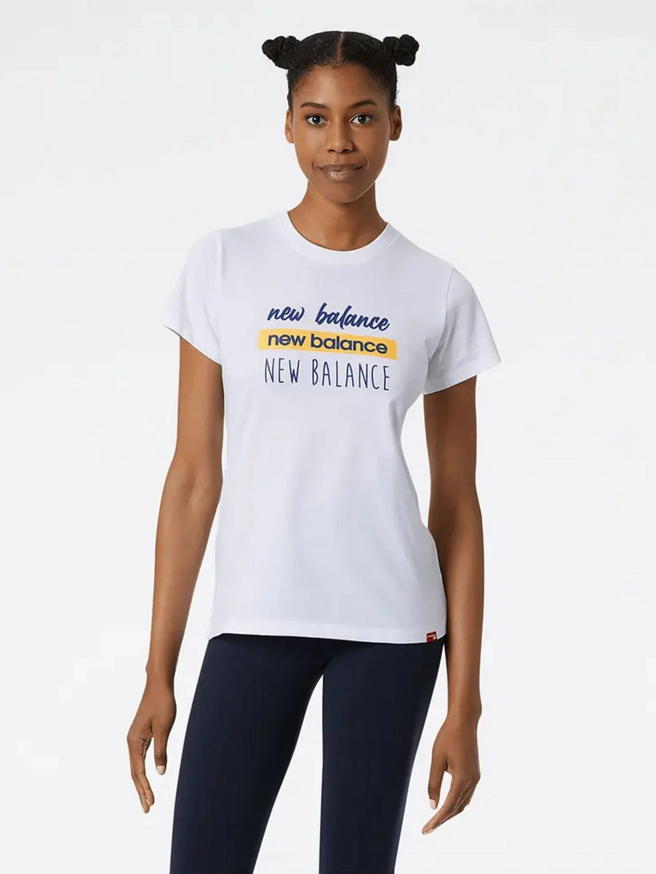 Футболки и поло New Balance Sport Script Repeat модель WT21802WT Футболки и поло New Balance Sport Script Repeat модель WT21802WT Фото