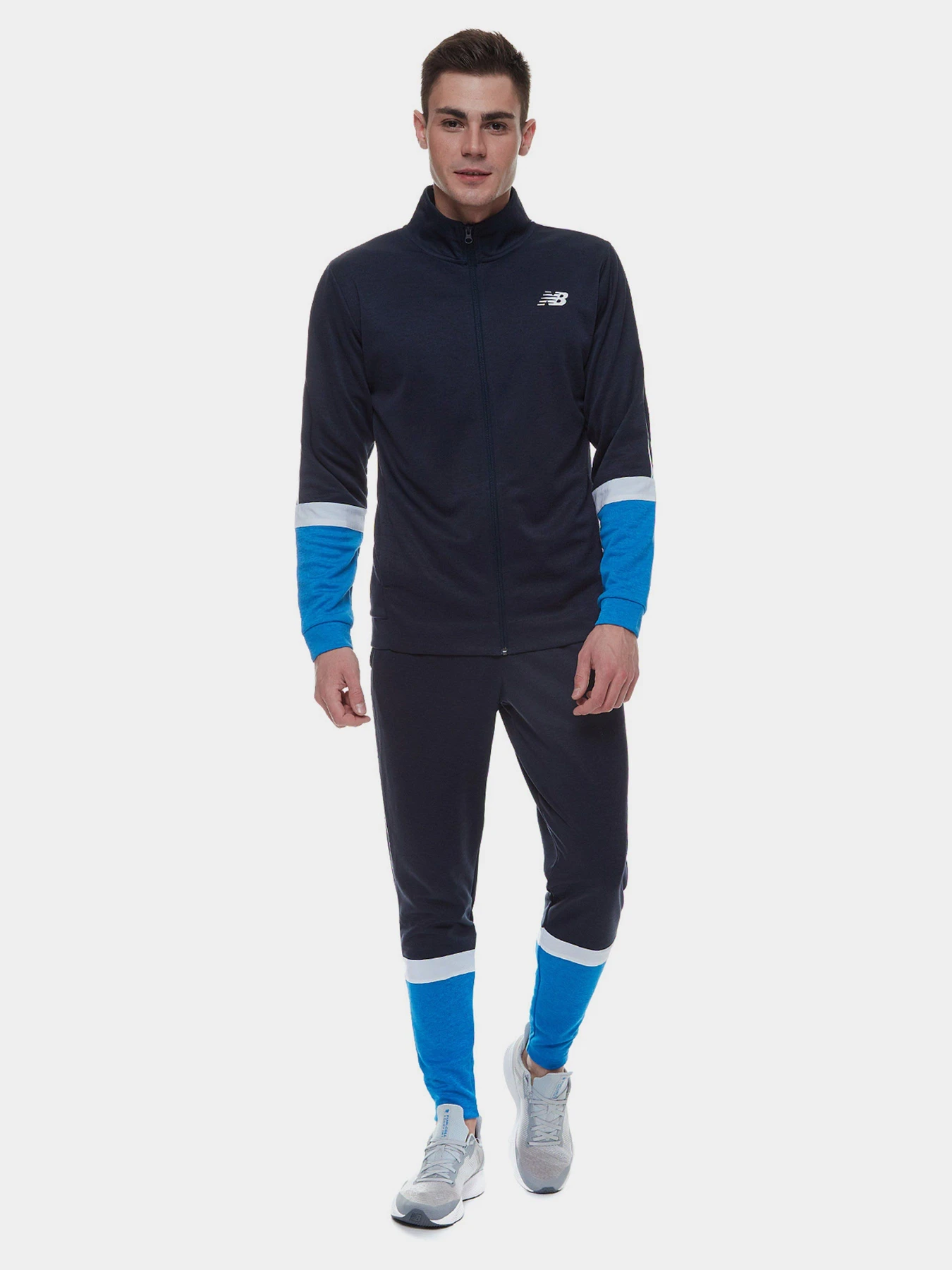 Штани New Balance Tenacity Knit модель MP21091ECL Штани New Balance Tenacity Knit модель MP21091ECL Фото