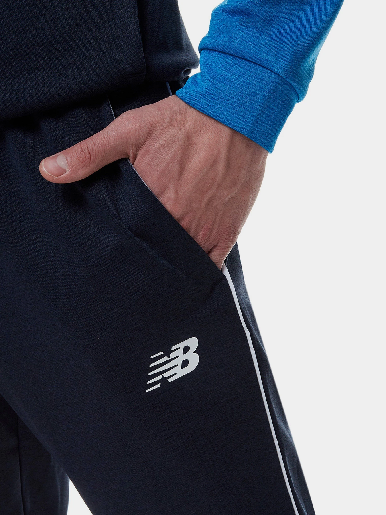 Штани New Balance Tenacity Knit модель MP21091ECL Штани New Balance Tenacity Knit модель MP21091ECL Фото