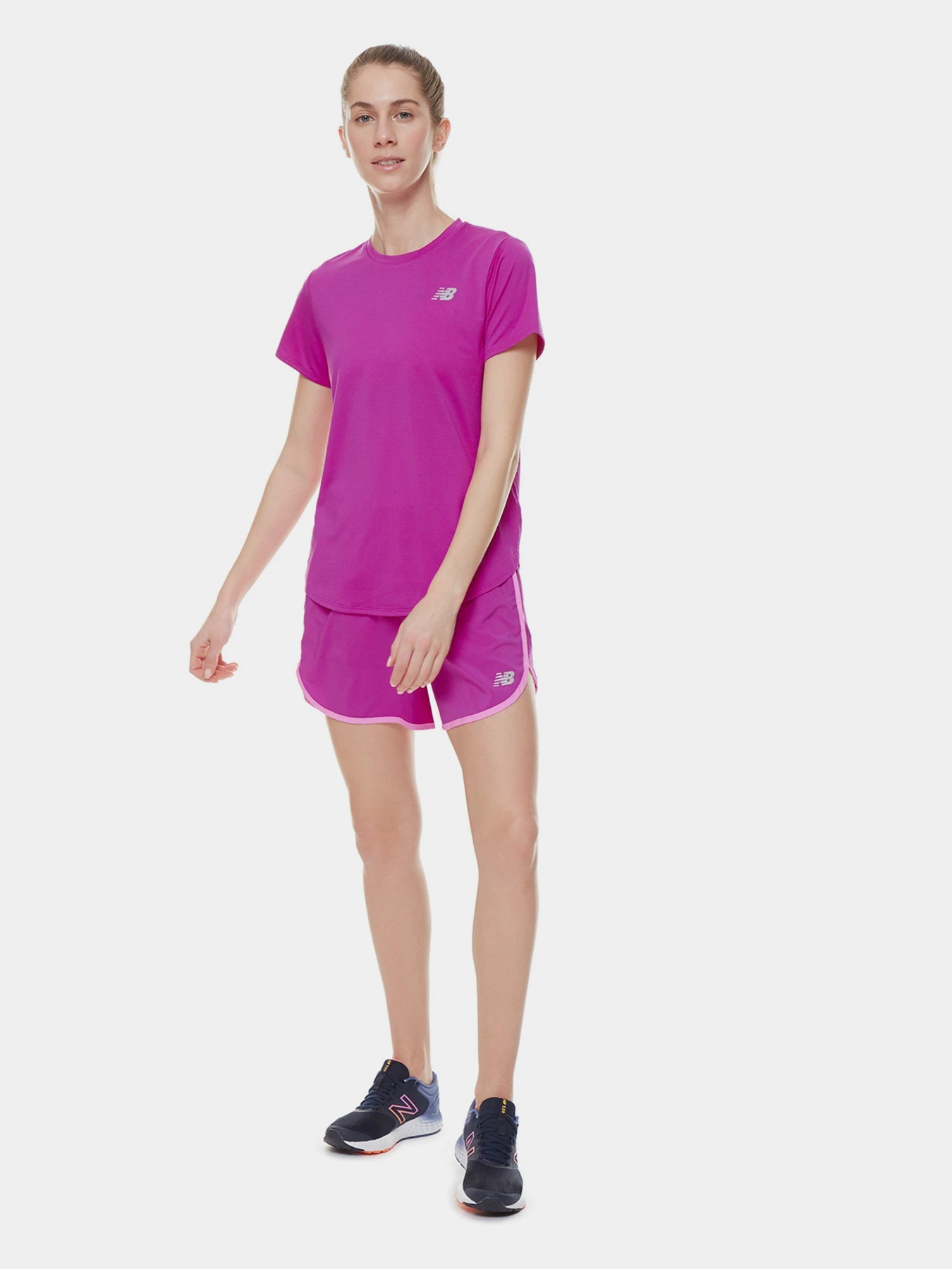 Футболки и поло New Balance Accelerate SS модель WT11220MPO Футболки и поло New Balance Accelerate SS модель WT11220MPO Фото