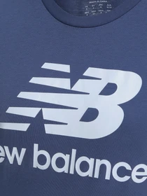 Футболки и поло New Balance NB Essentials Stacked Logo модель WT91546NSY Фото