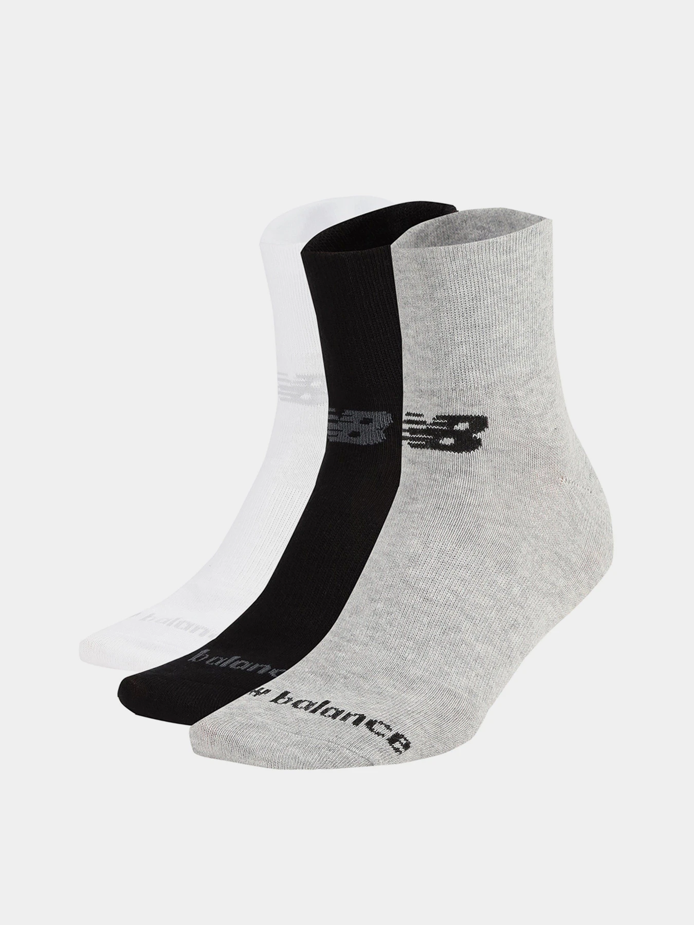 Носки и гольфы New Balance PRF COTTON FLAT KNIT ANKLE 3 P модель LAS95233WM Фото