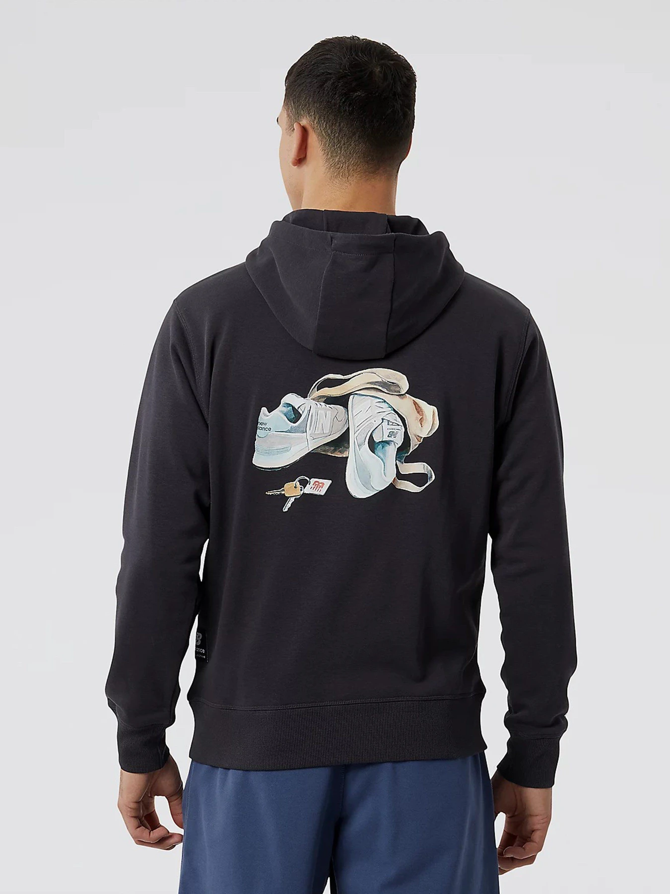 Худі та світшоти New Balance Athletics Jacob Rochester модель MT23555PHM Худі та світшоти New Balance Athletics Jacob Rochester модель MT23555PHM Фото
