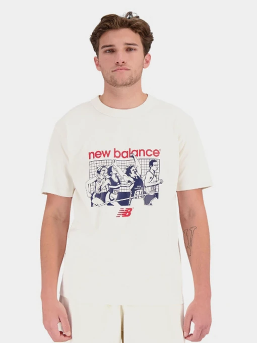 Футболки і поло New Balance Athletics Remastered Graphic модель MT31503GIE Фото
