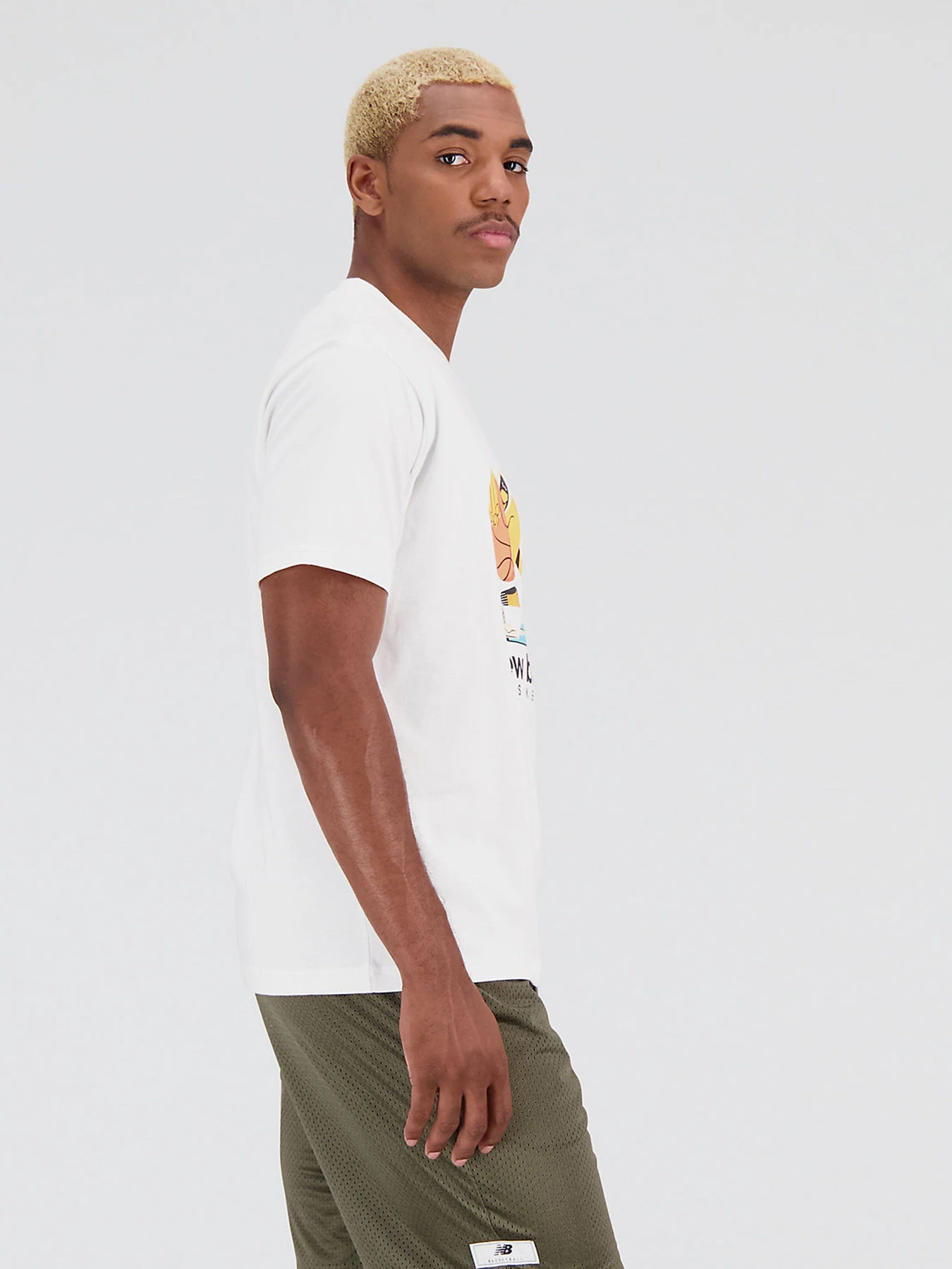 Футболки и поло New Balance Hoops Cotton модель MT31589WT Футболки и поло New Balance Hoops Cotton модель MT31589WT Фото