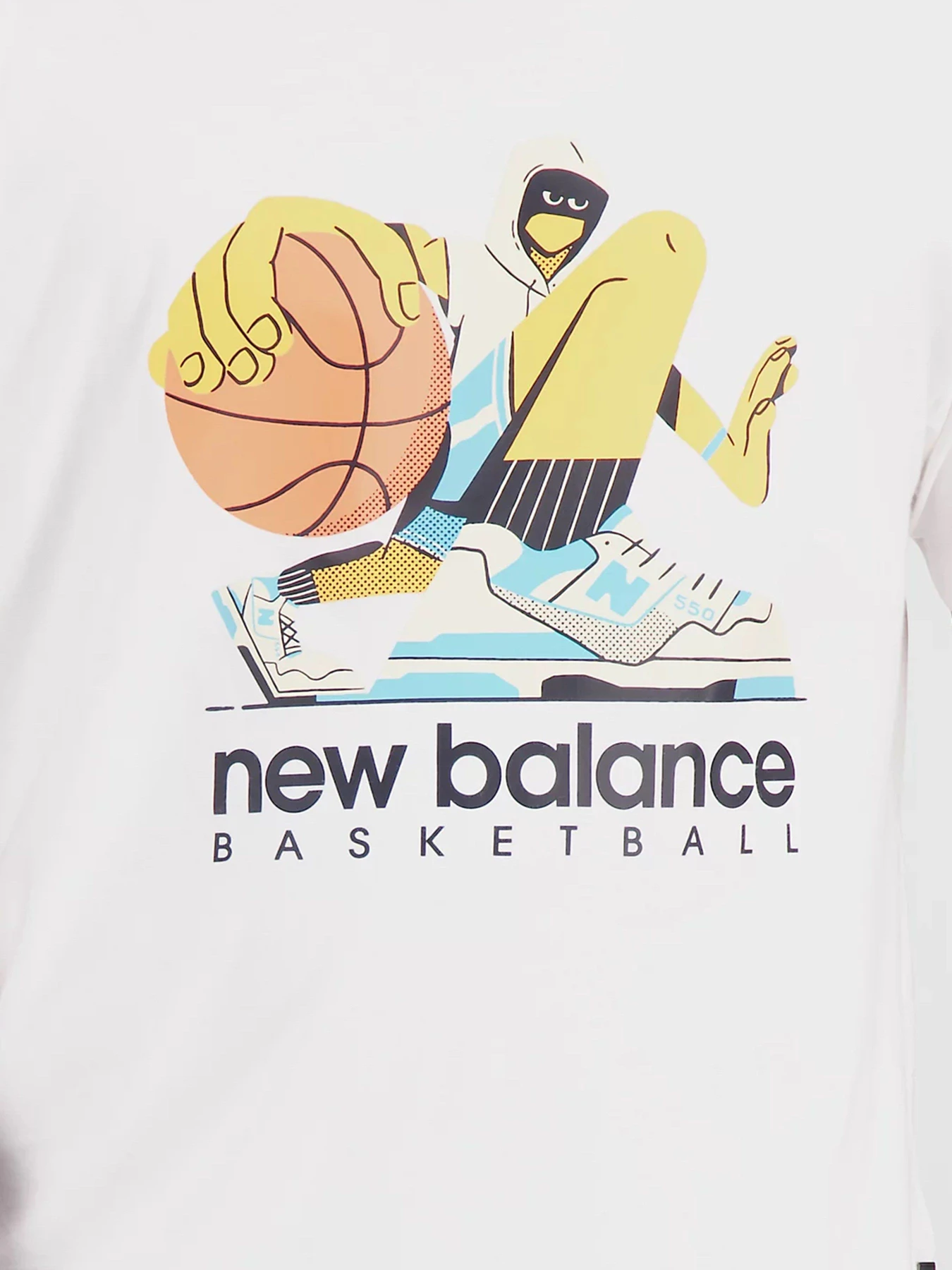 Футболки и поло New Balance Hoops Cotton модель MT31589WT Футболки и поло New Balance Hoops Cotton модель MT31589WT Фото