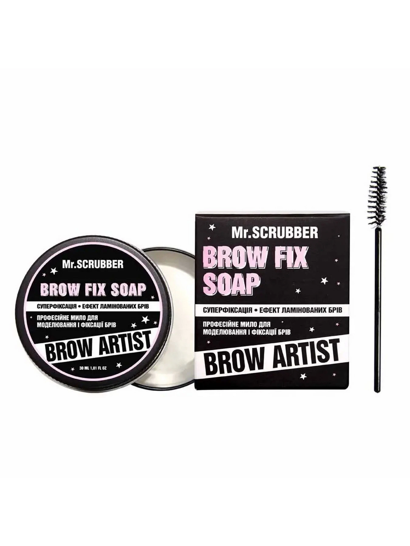 Мыло для моделирования бровей Brow Artis Mr.Scrubber модель 0398 Мыло для моделирования бровей Brow Artis Mr.Scrubber модель 0398 Фото
