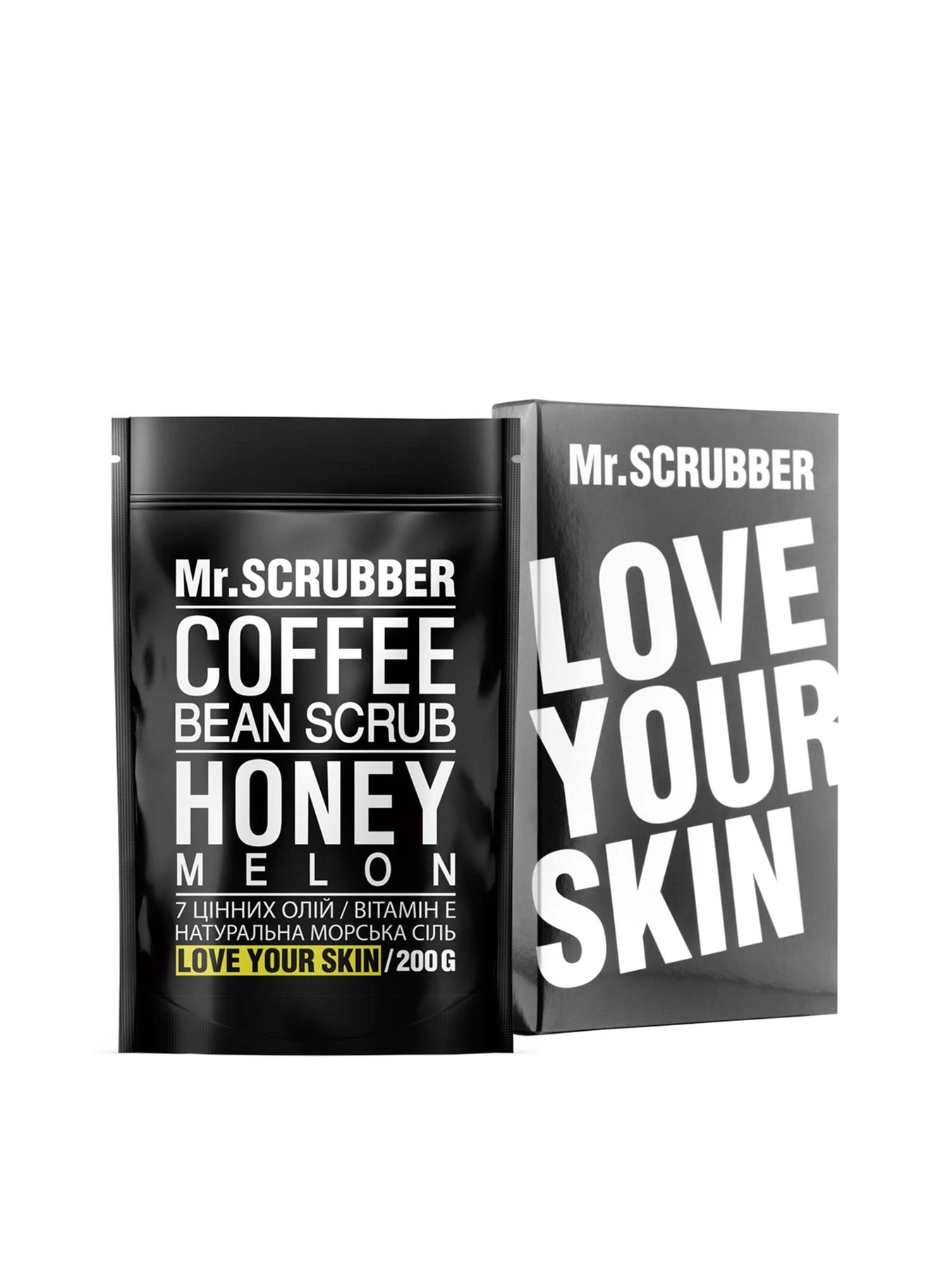 Кавовий скраб для тіла Mr.Scrubber модель 0002 Фото