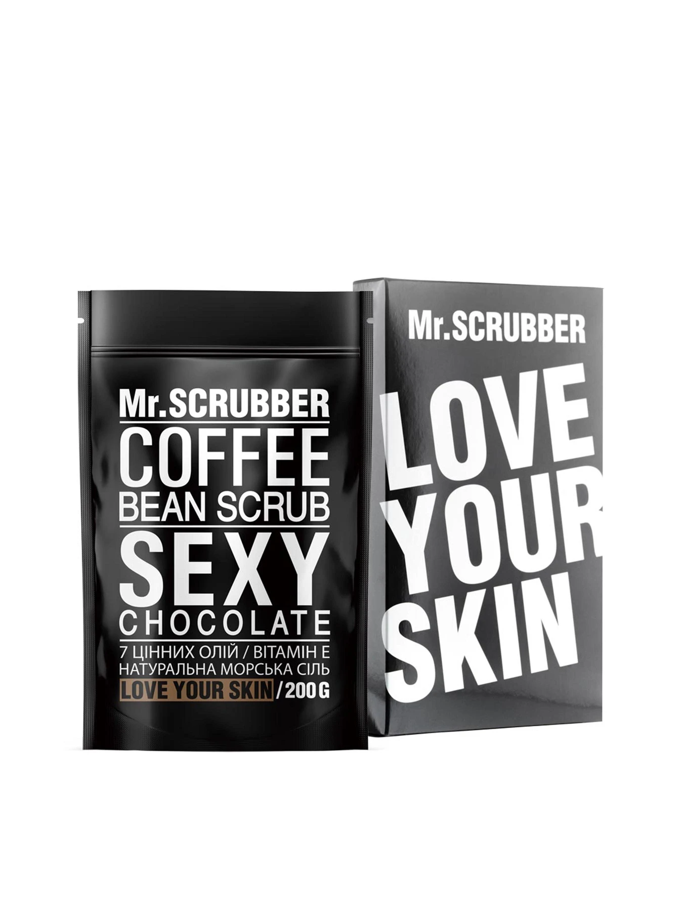 Кавовий скраб для тіла Mr.Scrubber модель 0004 Фото