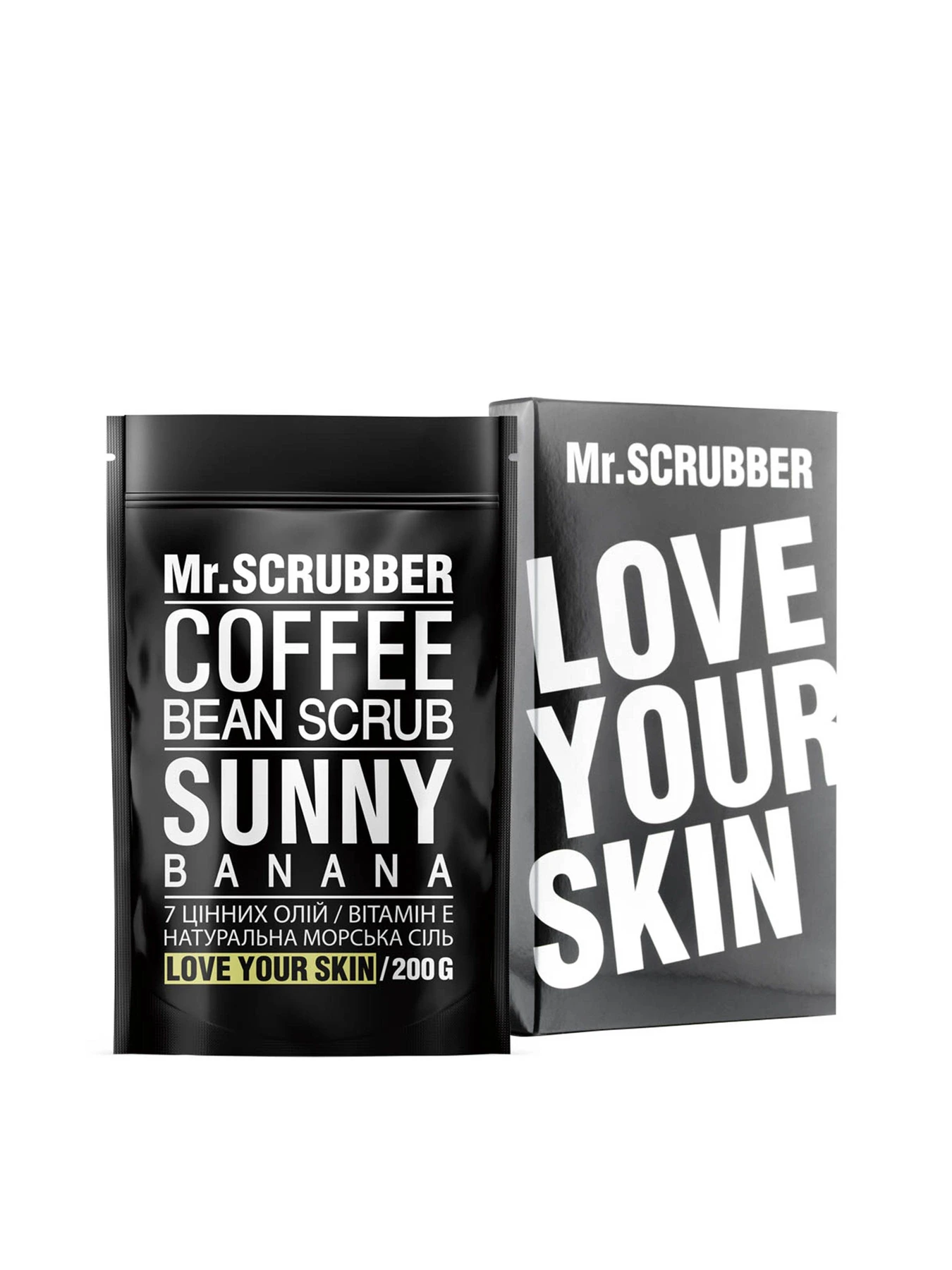 Кавовий скраб для тіла Mr.Scrubber модель 0005 Фото