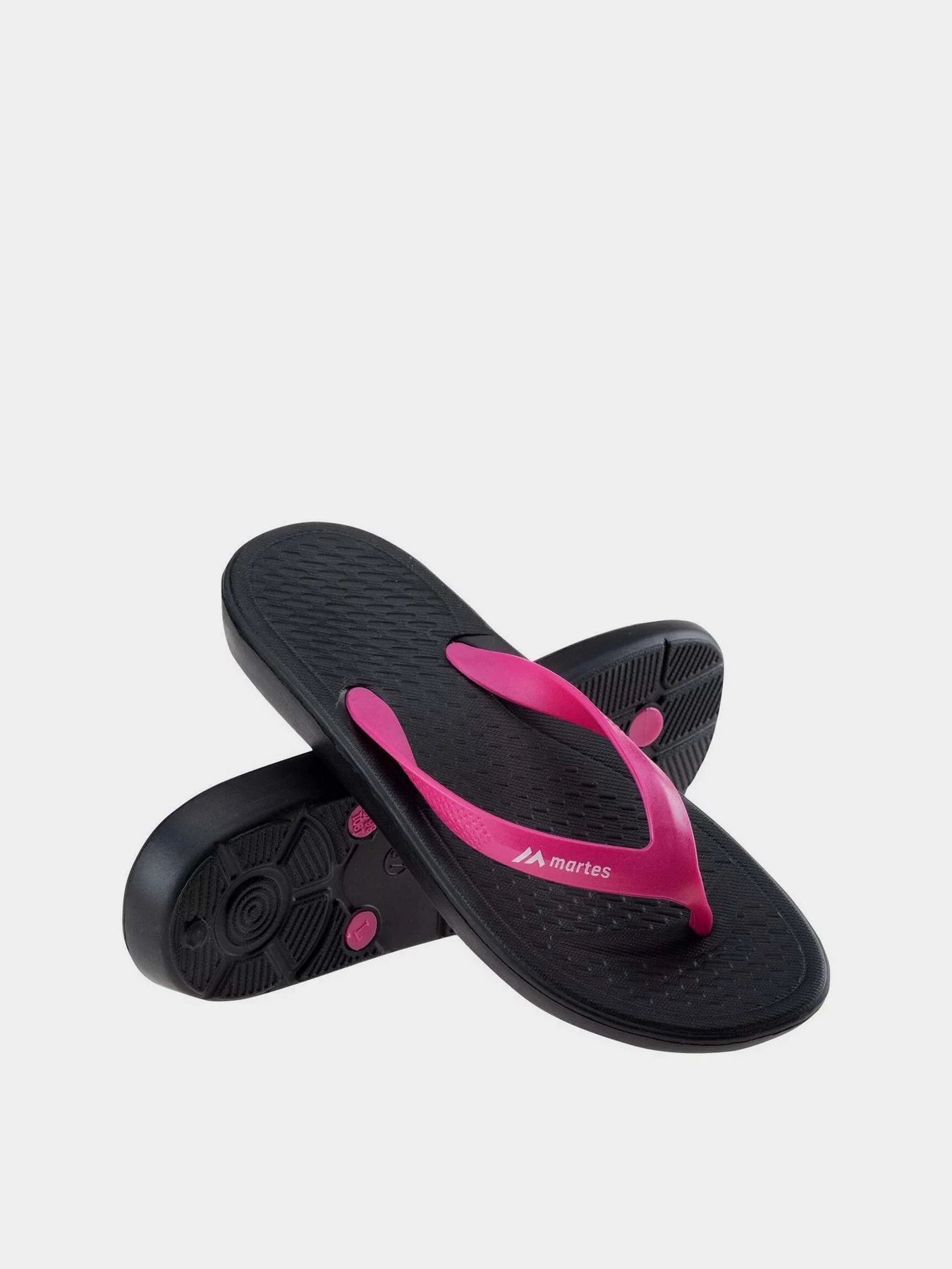 Шльопанці Martes Essentials модель MISTEKI WOS-PINK/BLACK Шльопанці Martes Essentials модель MISTEKI WOS-PINK/BLACK Фото