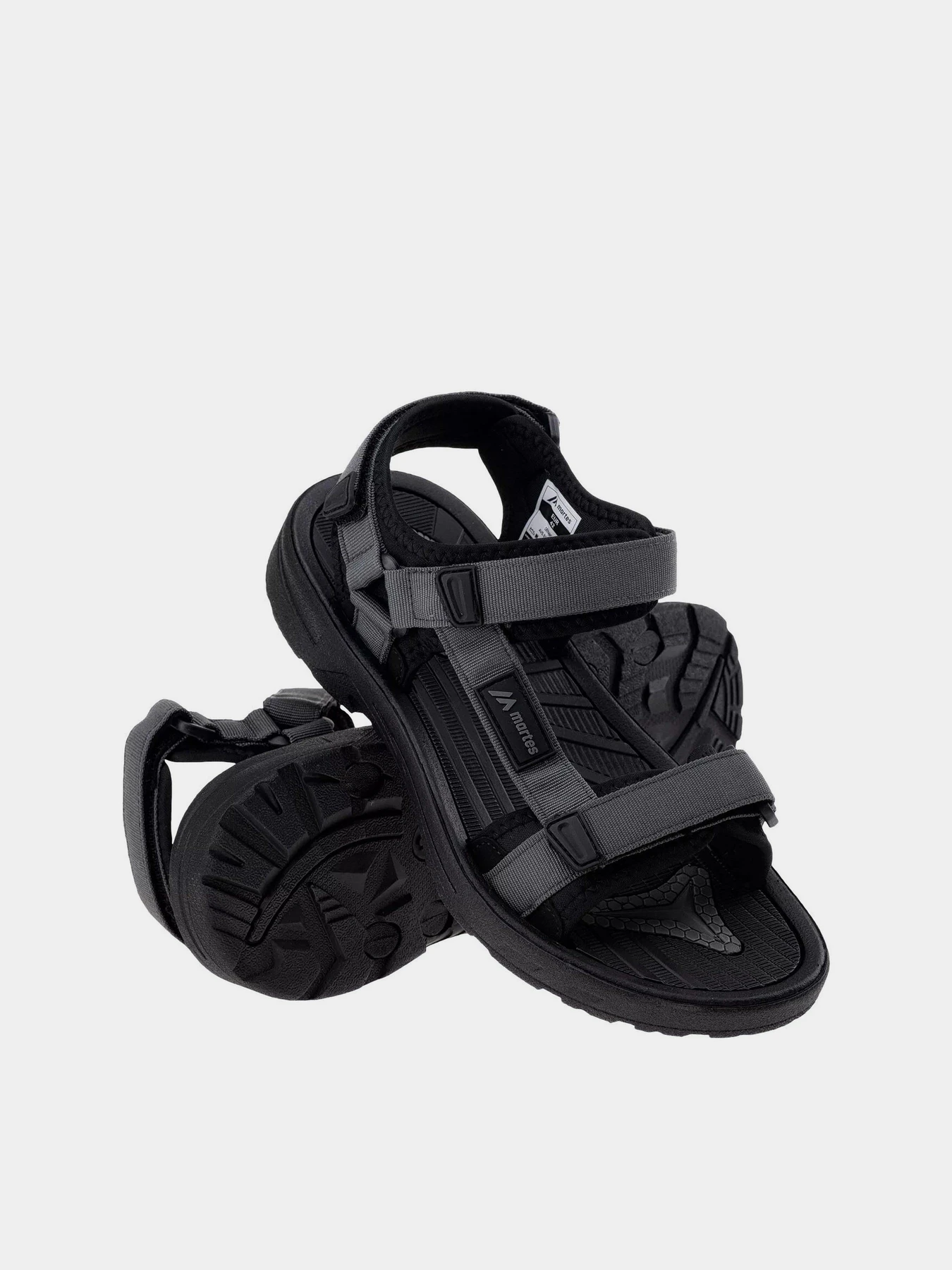 Сандалії Martes модель DERANO-GREY/BLACK Сандалії Martes модель DERANO-GREY/BLACK Фото