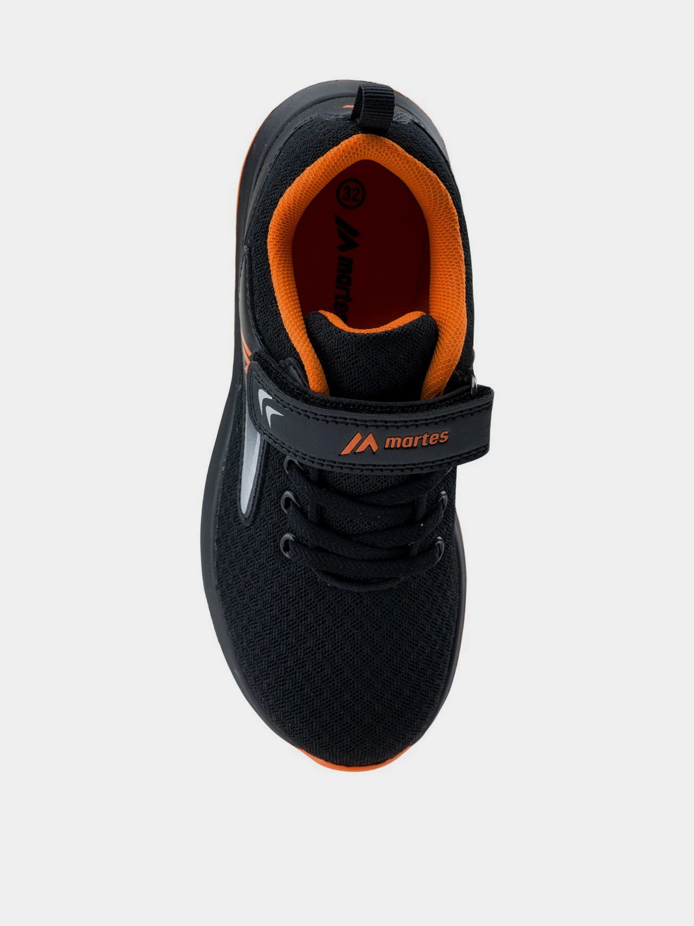 Кросівки Martes модель MASYLI JR-BLACK/ORANGE/SILVER Кросівки Martes модель MASYLI JR-BLACK/ORANGE/SILVER Фото