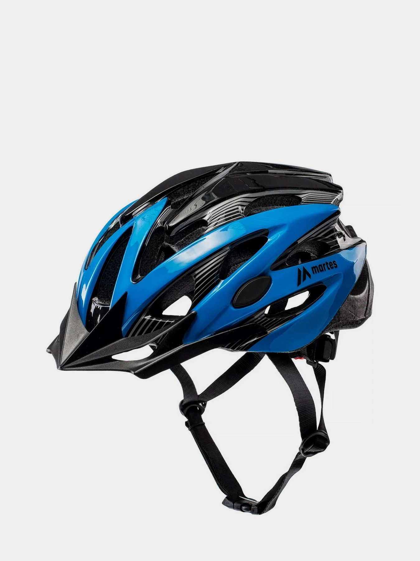 Шлем Martes модель BATS-BLACK/BLUE Фото