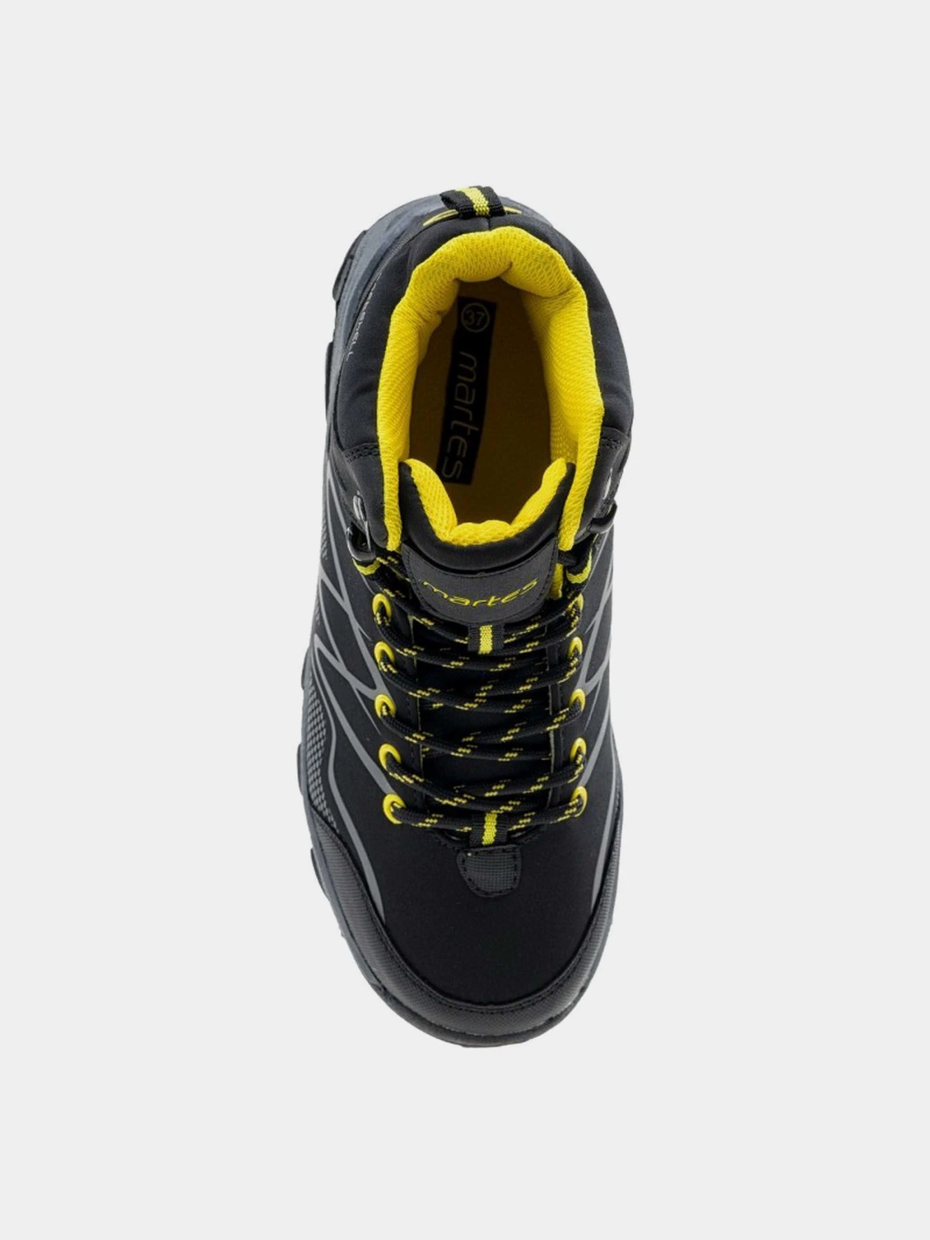 Ботинки и сапоги Martes модель RONN MID TEEN-BLK/YEL/DK GREY Ботинки и сапоги Martes модель RONN MID TEEN-BLK/YEL/DK GREY Фото