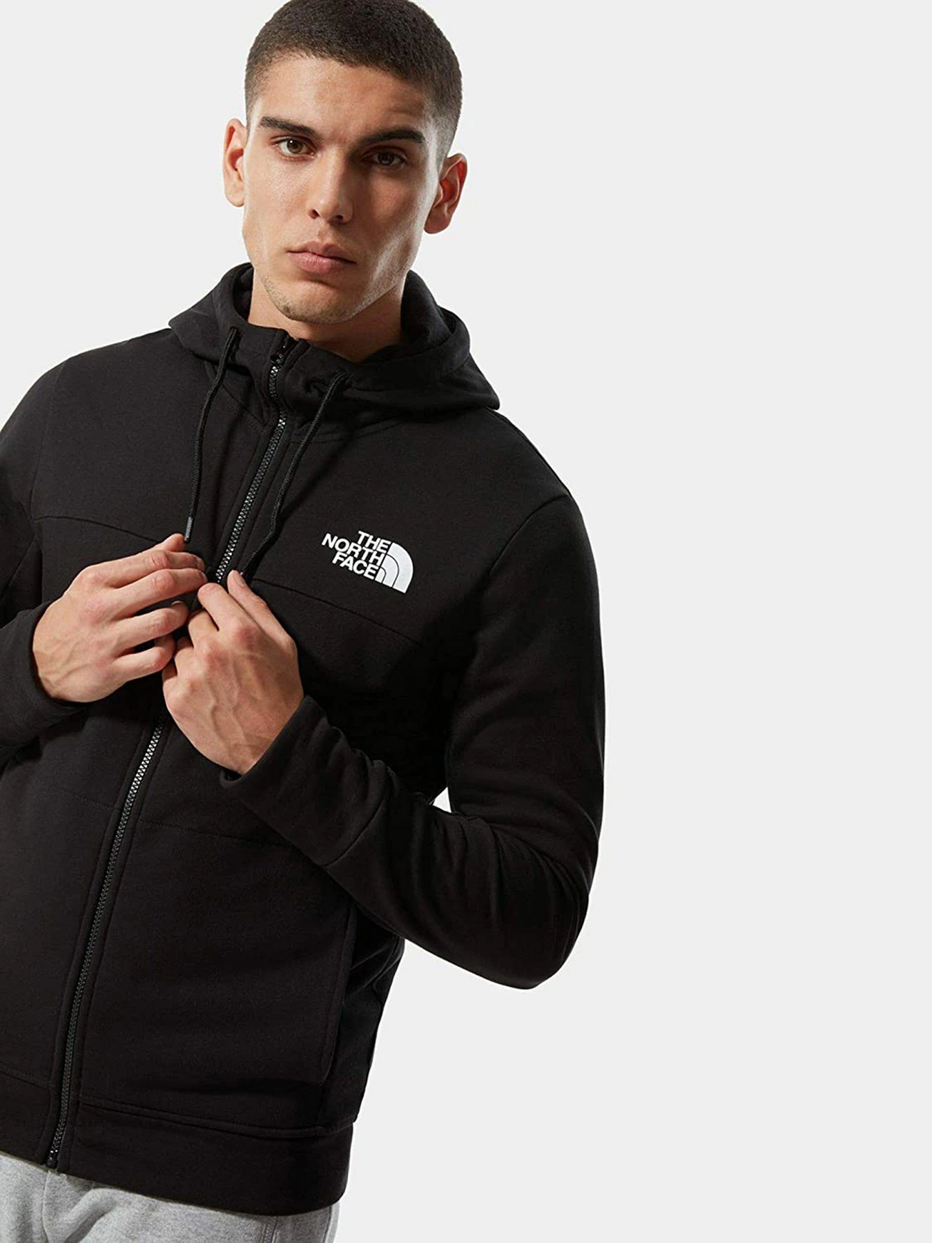 Худи и свитшоты The North Face Himalayan Full Zip модель NF0A4SWMJK31 Фото