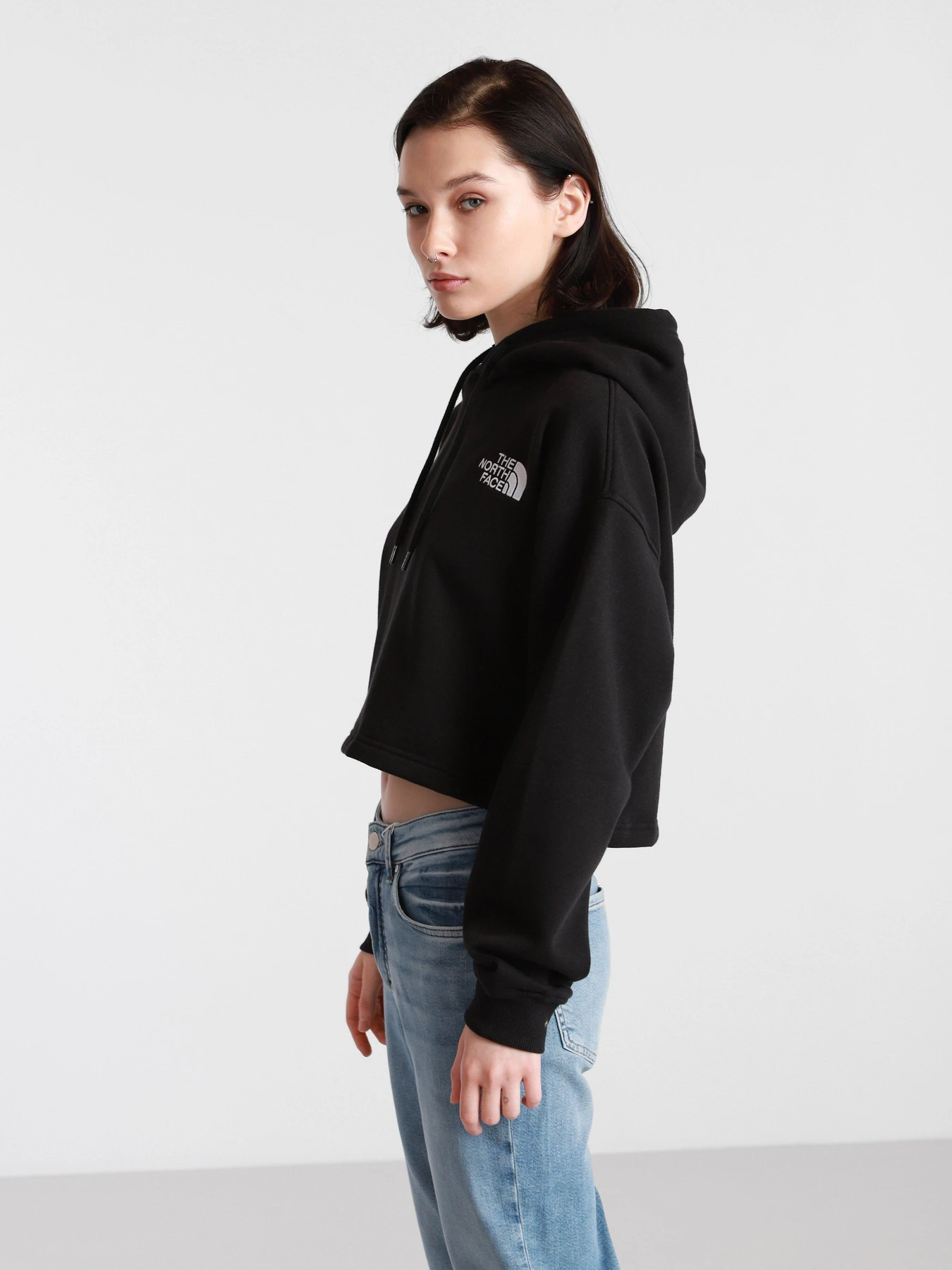 Худи и свитшоты The North Face Logo Crop Drop модель NF0A53BVJK31 Худи и свитшоты The North Face Logo Crop Drop модель NF0A53BVJK31 Фото